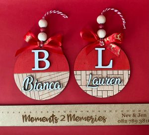 shiplap customized bauble